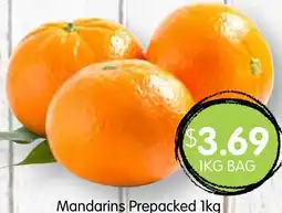 Spudshed Mandarins Prepacked offer