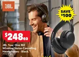 Harvey Norman Tour One M2 Wireless Noise-Cancelling Headphones - Black offer
