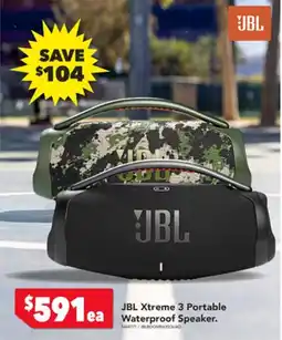 Harvey Norman Xtreme 3 Portable Waterproof Speaker offer