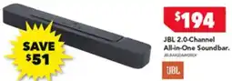 Harvey Norman JBL 2.0-Channel All-in-One Soundbar offer