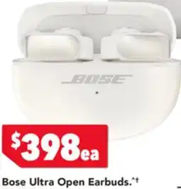 Harvey Norman Bose Ultra Open Earbuds offer