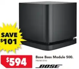 Harvey Norman Bose Bass Module 500 offer