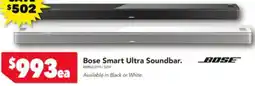 Harvey Norman Bose Smart Ultra Soundbar offer