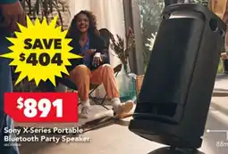 Harvey Norman Sony X-Series Portable Bluetooth Party Speaker offer