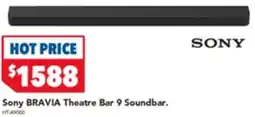 Harvey Norman Sony BRAVIA Theatre Bar 9 Soundbar offer