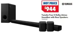 Harvey Norman Yamaha True X Dolby Atmos Soundbar offer