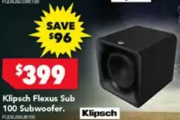Harvey Norman Klipsch Flexus Sub 100 Subwoofer offer
