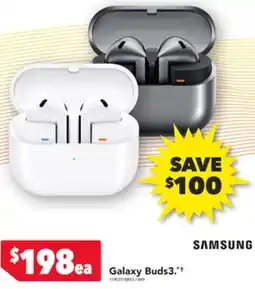Harvey Norman Galaxy Buds3 offer