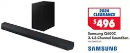 Harvey Norman Samsung Q600C 3.1.2-Channel Soundbar. offer