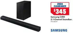 Harvey Norman Samsung C450 2.1-Channel Soundbar. offer