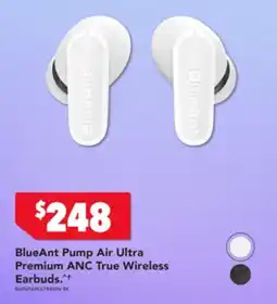 Harvey Norman BlueAnt Pump Air Ultra Premium ANC True Wireless offer