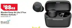 Harvey Norman BlueAnt Pump Air Lite 2 True Wireless Earbuds offer