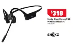 Harvey Norman Shokz OpenComm2 UC Wireless Headset offer