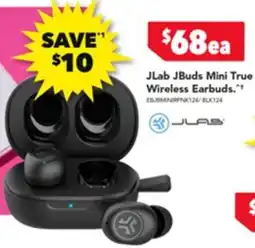 Harvey Norman JLab JBuds Mini True Wireless Earbuds offer
