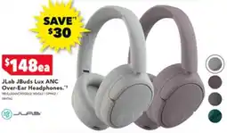 Harvey Norman JLab JBuds Lux ANC Over-Ear Headphones offer
