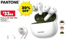 Harvey Norman Pantone BT ANC TWS Earbuds offer