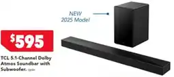 Harvey Norman TCL 5.1-Channel Dolby Atmos Soundbar offer