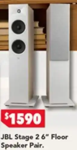 Harvey Norman JBL Stage 26" Floor Speaker Pair offer