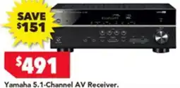 Harvey Norman Yamaha 5.1-Channel AV Receiver offer