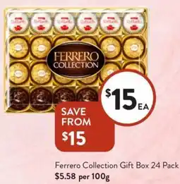Foodworks Ferrero Collection Gift Box offer