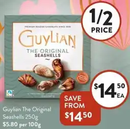 Foodworks Guylian The Original Seashells offer