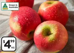 Foodworks Pink lady apples offer
