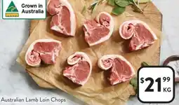 Foodworks Australian Lamb Loin Chops offer