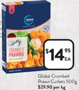 Foodworks Global Crumbed Prawn Cutlets offer