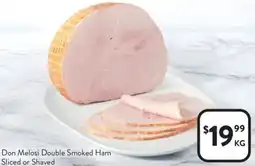 Foodworks Don Melosi Double Smoked Ham offer