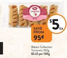 Foodworks Bakers Collection Turnovers offer