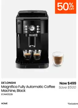 Myer Magnifica Fully Automatic Coffee Machine offer