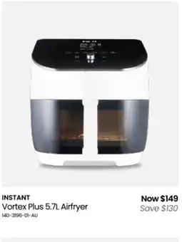 Myer Vortex plus airfryer offer