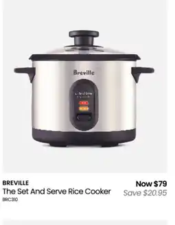 Myer The Set And Serve Rice Cooker offer