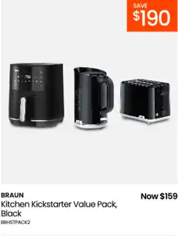 Myer Kitchen kickstarter value pack offer