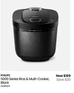 Myer 5000 Series Rice & Multi-Cooker, Black offer