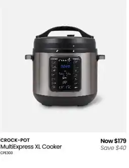 Myer Multiexpress xl cooker offer