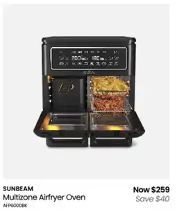 Myer Multizone Airfryer Oven offer