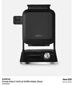 Myer Shade select vertical waffle maker offer