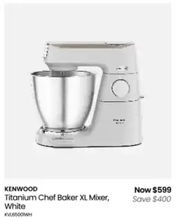 Myer Titanium chef baker xl mixer offer