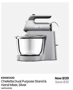 Myer Chefette dual purpose stand & hand mixer offer