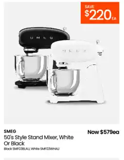 Myer 50's style stand mixer offer