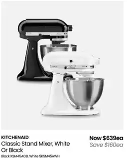Myer Classic stand mixer, offer