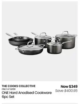 Myer One hard anodised cookware offer