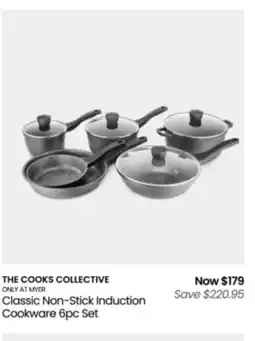 Myer Classic non-stick induction cookware offer