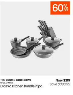 Myer Classic kitchen bundle offer