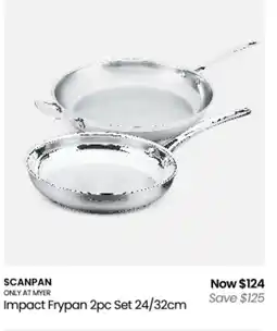 Myer Impact frypan offer