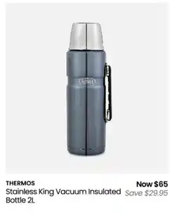 Myer Stainless king vacuum insulated bottle offer