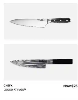 Myer Loose knives offer