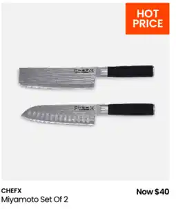 Myer Miyamoto set of 2 offer