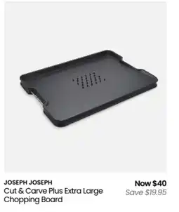 Myer Cut & carve plus extra large chopping board offer